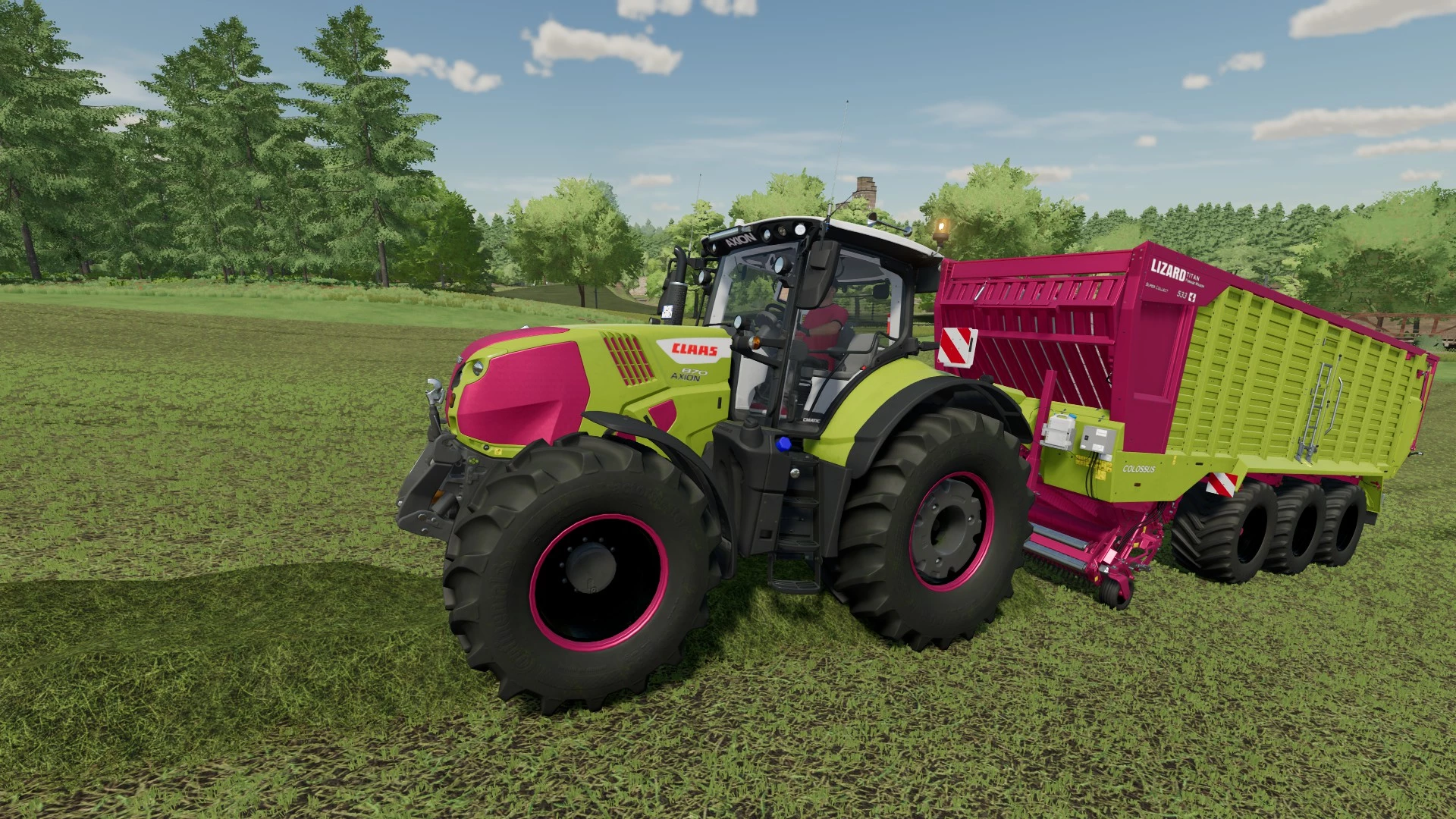 Claas Edition Spécial 870 modifié